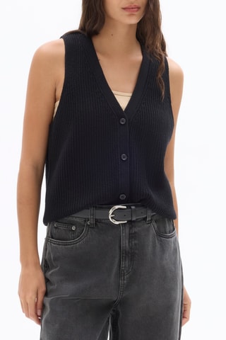 Mouwloos Vest - Zwart
