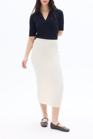 Top - Marineblauw