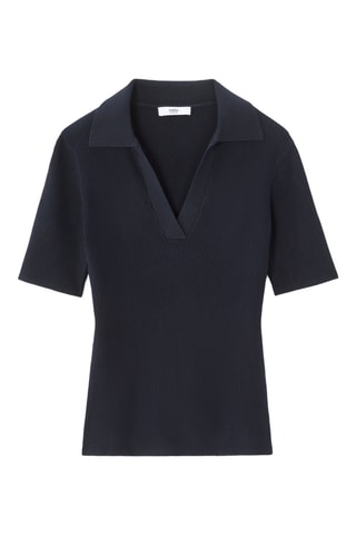 Top - Marineblauw