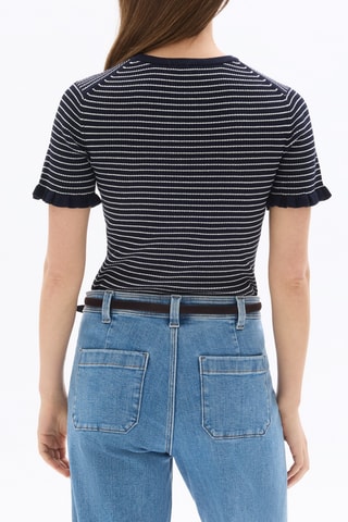 Top - Marineblauw