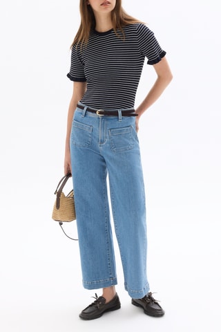 Top - Marineblauw