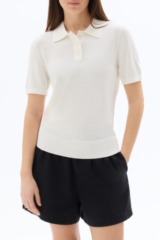 Polo Regular Fit - Ecru