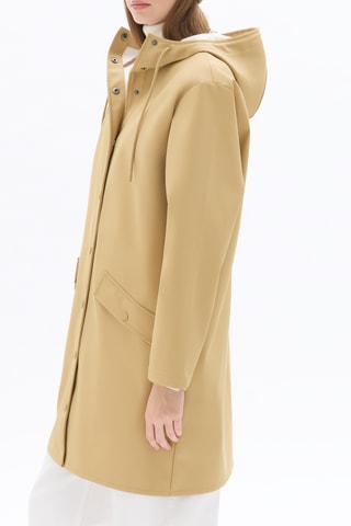 Regenjas met capuchon - Beige