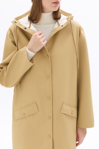 Regenjas met capuchon - Beige