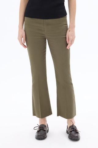 Broek Flare Cut - Kaki