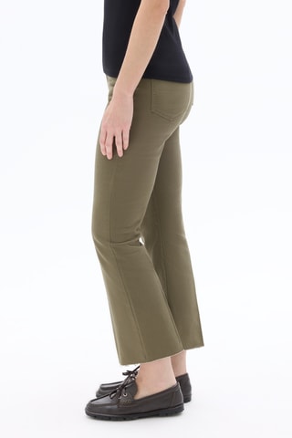 Broek Flare Cut - Kaki