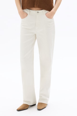 Broek Straight - Ecru