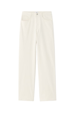 Broek Straight - Ecru