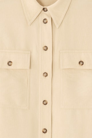 Blouse straight - Lichtbeige