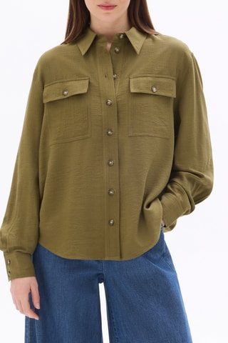 Blouse straight - Kaki