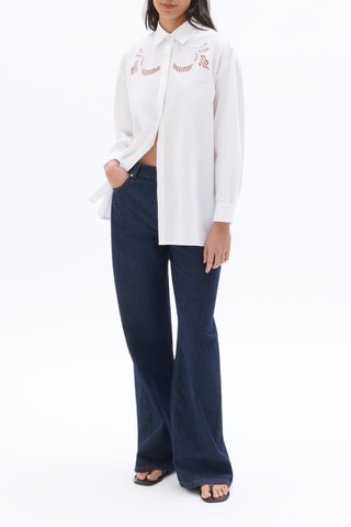 Oversized Blouse - Wit
