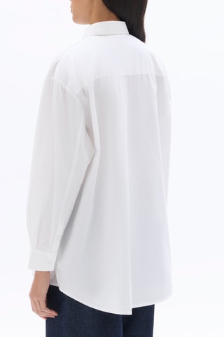 Oversized Blouse - Wit