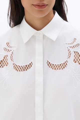 Oversized Blouse - Wit