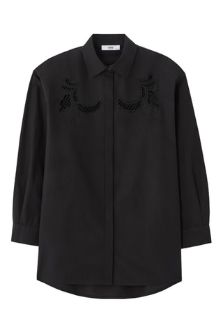 Oversized Blouse - Zwart