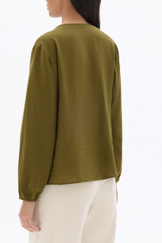 Blouse relaxed - Kaki