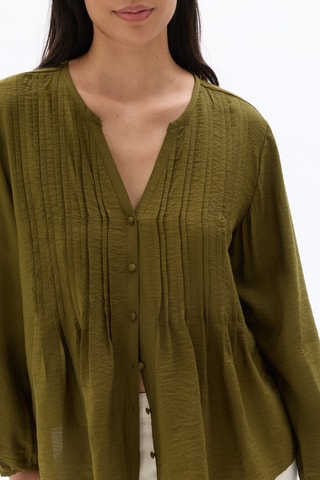 Blouse relaxed - Kaki