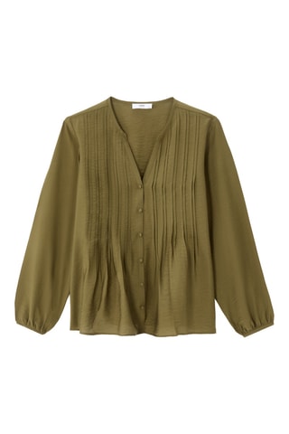 Blouse relaxed - Kaki