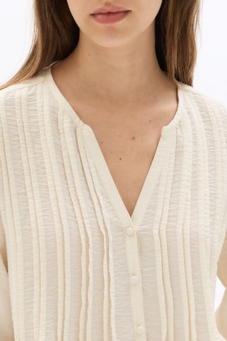 Blouse relaxed - Ivoorkleurig