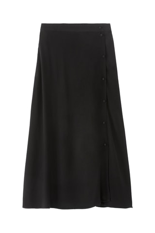 Midirok Hoge Taille - Zwart