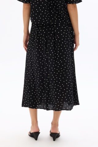 Midirok Hoge Taille - Zwart