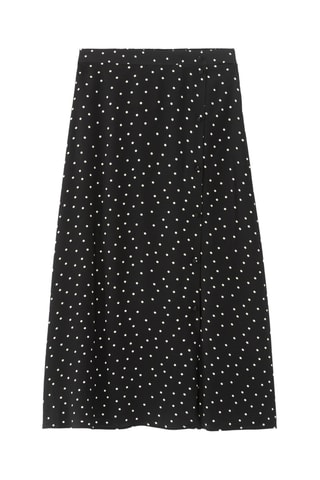 Midirok Hoge Taille - Zwart
