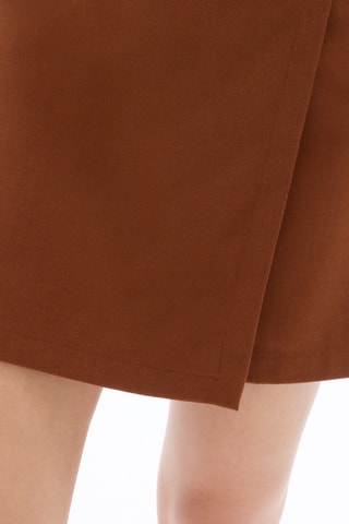 Broekrok Hoge Taille - Camel