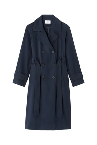 Trenchcoat - Marineblauw
