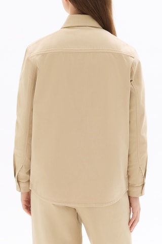Blouse straight - Beige