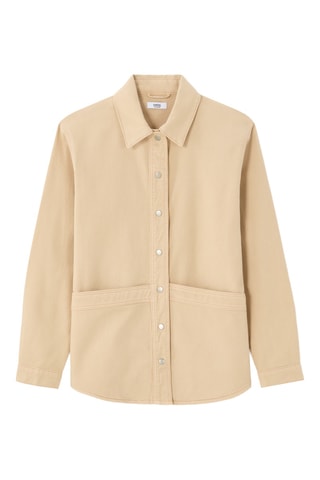 Blouse straight - Beige