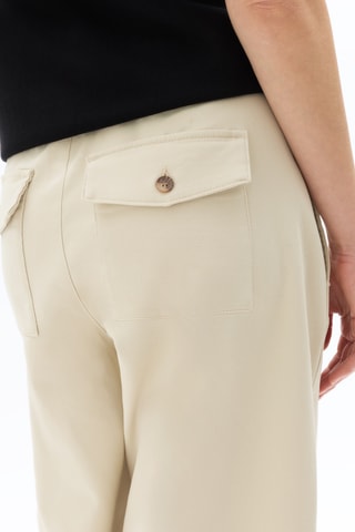 Broek barrel - Ivoorkleurig