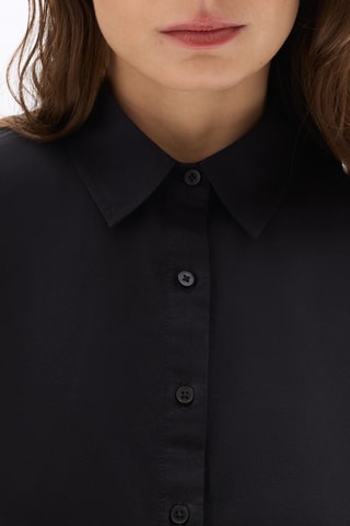 Blouse relaxed - Zwart