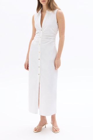 Blouse-jurk - Wit