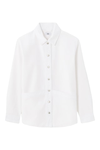Blouse straight - Wit