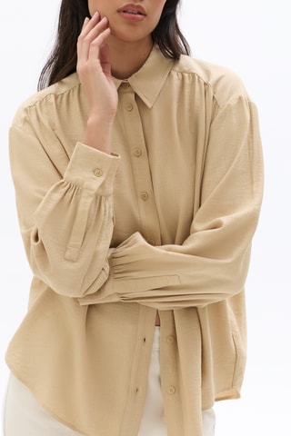 Blouse straight - Beige