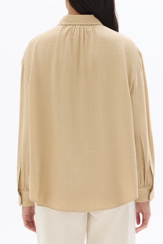 Blouse straight - Beige