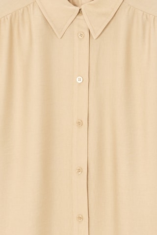 Blouse straight - Beige