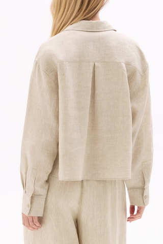 Linnen Blouse Relaxed - Lichtbeige