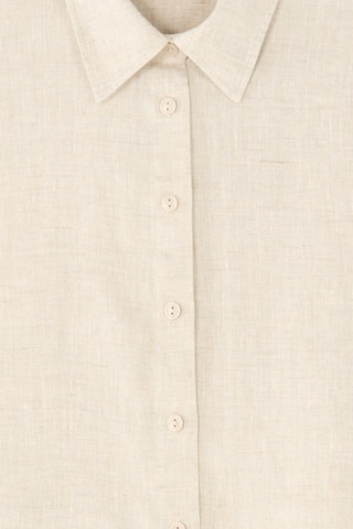 Linnen Blouse Relaxed - Lichtbeige