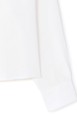 Linnen Blouse Relaxed - Wit