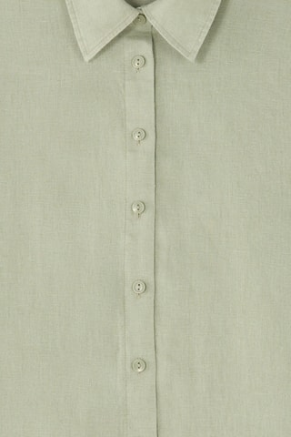 Linnen Blouse Relaxed - Groen