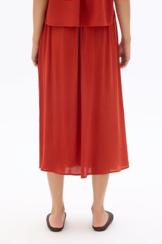 Midirok Hoge Taille - Rood