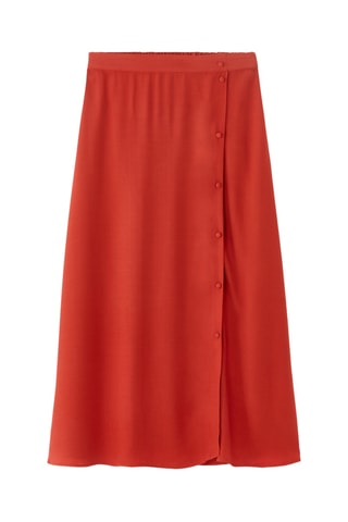 Midirok Hoge Taille - Rood