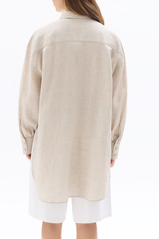 Linnen Blouse Relaxed - Beige