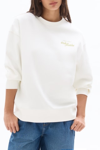 Oversized sweater - Wit
