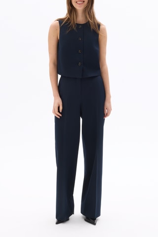Mouwloos Vest - Marineblauw