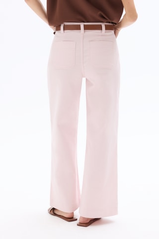 Broek Wide Legs - Poederroze