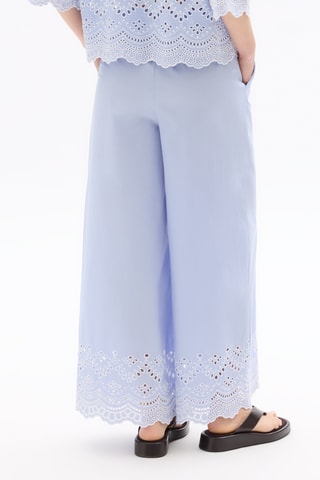 Broek Wide Legs - Hemelsblauw