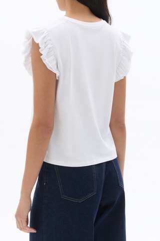 T-shirt regular - Wit