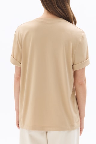 Oversized T-shirt - Beige