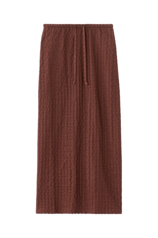 Midirok Hoge Taille - Donkerbruin